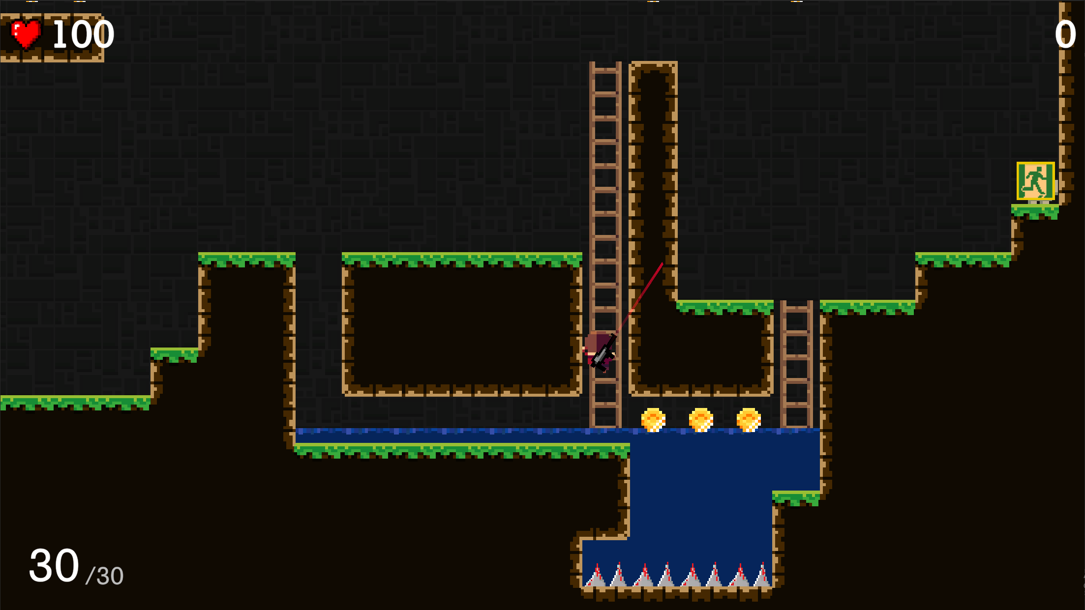 Water level rising in the dungeon